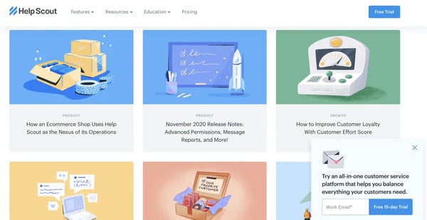 beautiful blog design help scout